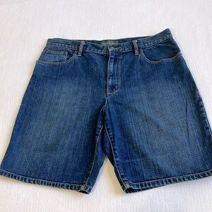 Ralph Lauren Jean Shorts sz 14 99% cotton